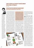 View page 4 - User-Controlled IdM, The Future of Privacy
